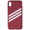Adidas 3-Stripes Snap Case for Apple iPhone Xs Max - Burgundy