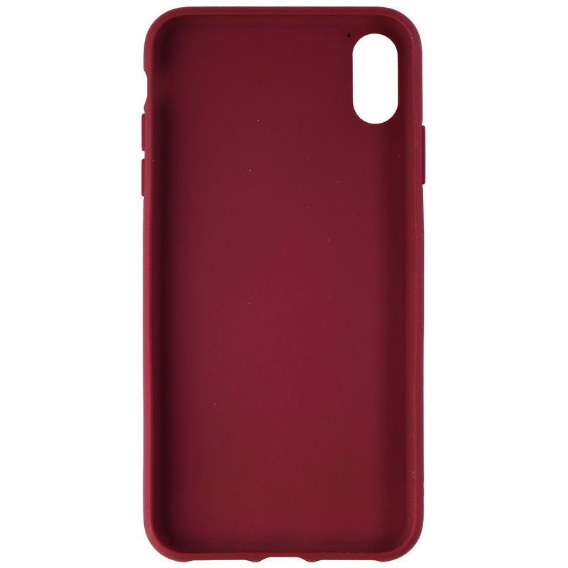 Adidas 3-Stripes Snap Case for Apple iPhone Xs Max - Burgundy