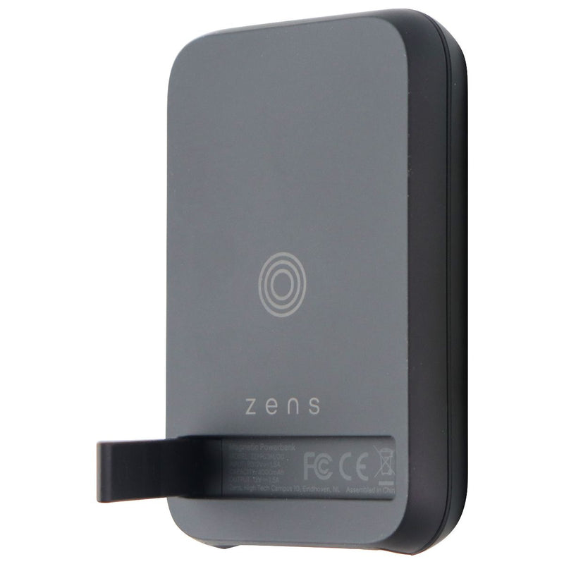 Zens Essential (12V/1.5A) Magnetic Dual Powerpack with MagSafe (4000mAh) - Black