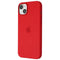 Apple Silicone Case for  MagSafe for Apple iPhone 14 Plus - (Product) RED