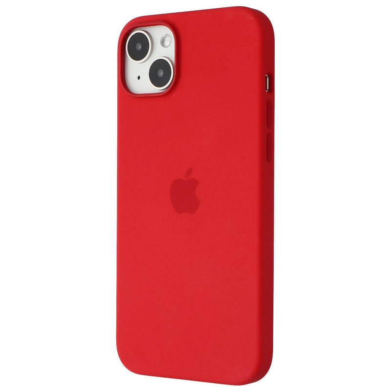 Apple Silicone Case for  MagSafe for Apple iPhone 14 Plus - (Product) RED