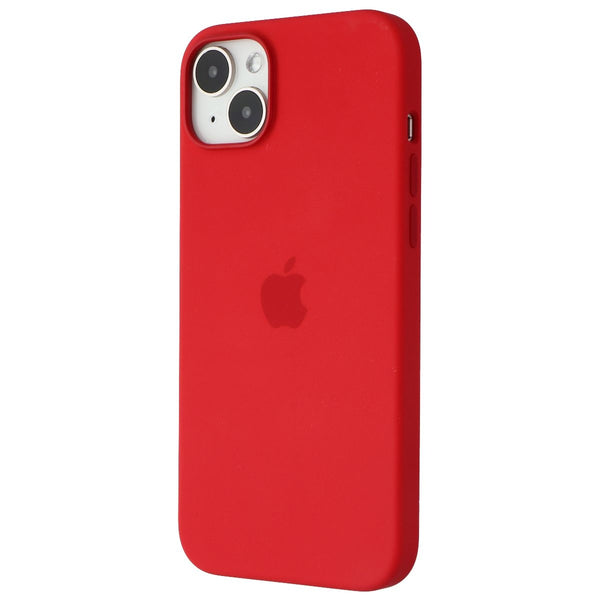 Apple Silicone Case for  MagSafe for Apple iPhone 14 Plus - (Product) RED