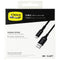 Otterbox USB-A to Micro-USB Cable (6FT) - Black