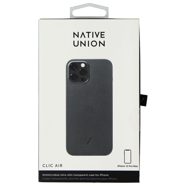 Native Union Clic Air Series Case for iPhone 12 Pro Max - Smoke
