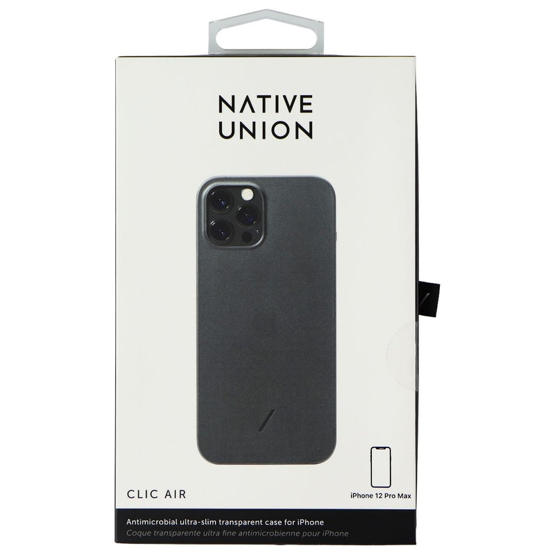 Native Union Clic Air Series Case for iPhone 12 Pro Max - Smoke