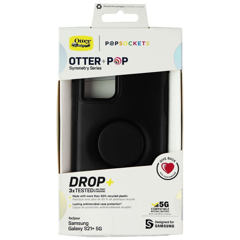 Otterbox Otter + Pop Symmetry Series Case for Samsung Galaxy (S21+) 5G - Black