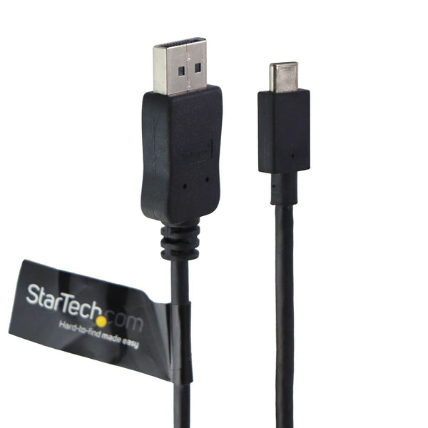 StarTech (1.8m/6ft) USB-C to DisplayPort Male Adapter Cable - Black (CDP2DPMM6B)