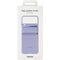 Samsung Flap Leather Cover Luxury Case for Galaxy Z Flip4 - Serene Purple