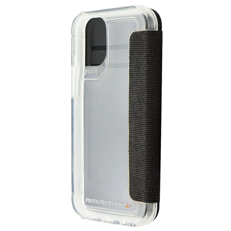 ZAGG Wembley Flip Series Case for Apple iPhone 12 mini - Clear/Black