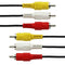 MIXED RCA to RCA Male to Male Composite AV Cable - Mixed Lengths/Styles