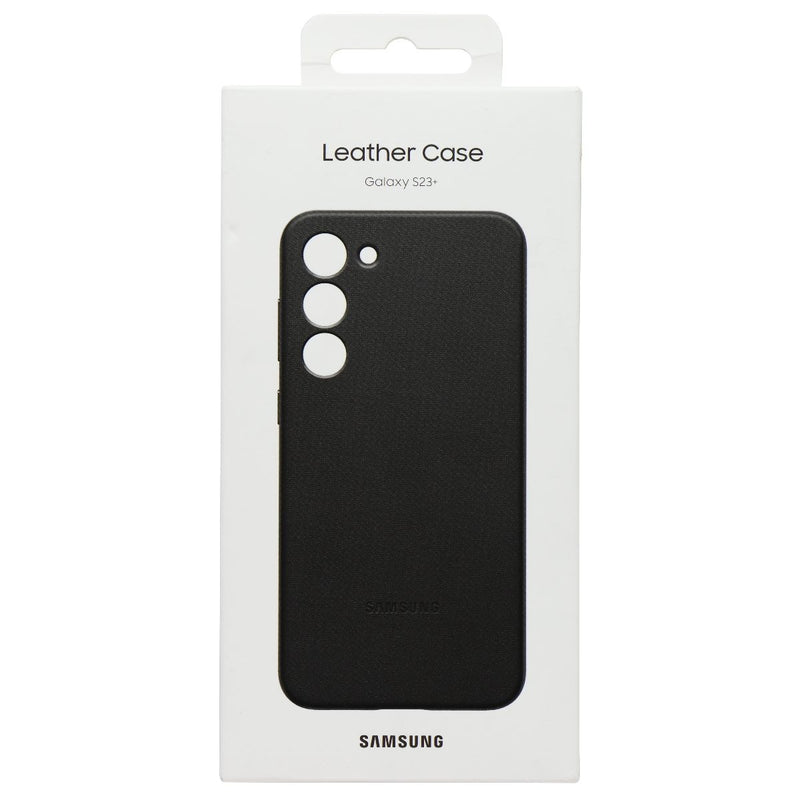 Samsung Leather Case for Samsung Galaxy (S23+) - Black (EF-VS916LBE)
