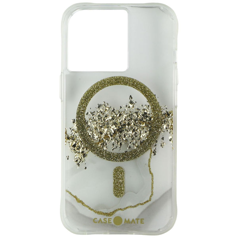 Case-Mate Karat Marble Case for MagSafe for iPhone 13 Pro - Clear/Gold/White