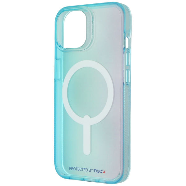 Gear4 ZAGG Milan Snap Case for MagSafe for iPhone 14 - Aurora Ombre Blue