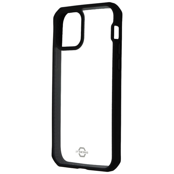 ITSKINS Hybrid Solid Case for Apple iPhone 12/12 Pro - Black and Transparent