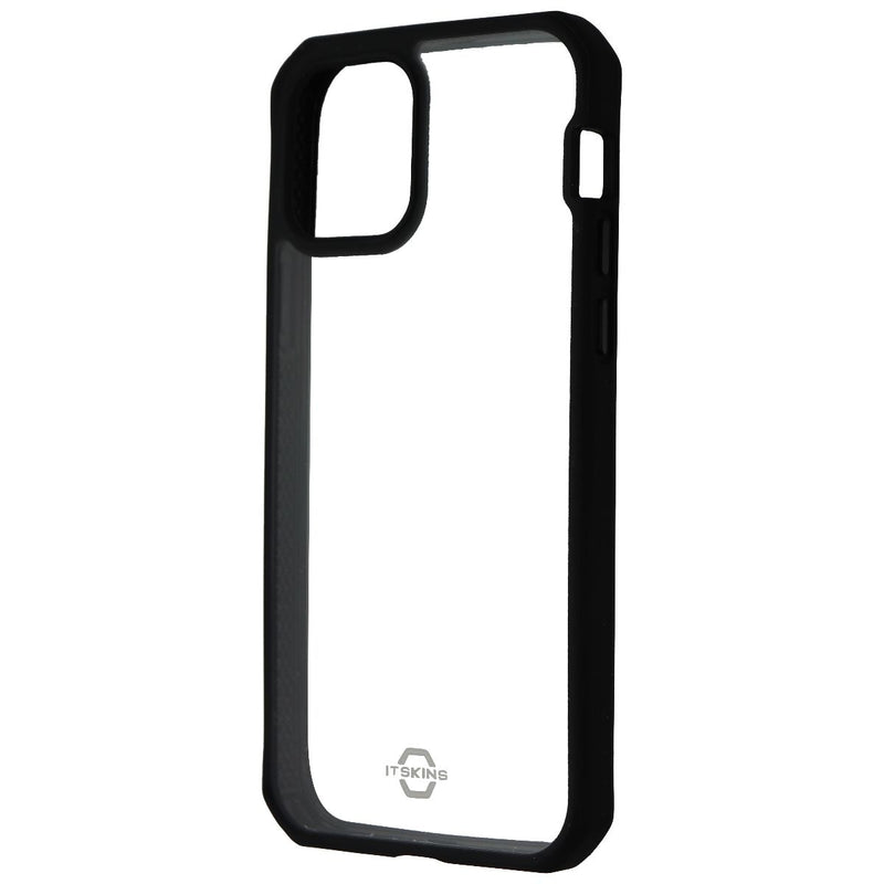 ITSKINS Hybrid Solid Case for Apple iPhone 12/12 Pro - Black and Transparent