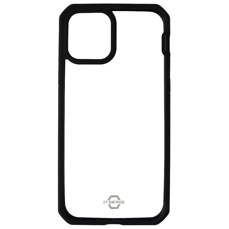 ITSKINS Hybrid Solid Case for Apple iPhone 12/12 Pro - Black and Transparent