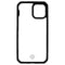 ITSKINS Hybrid Solid Case for Apple iPhone 12/12 Pro - Black and Transparent