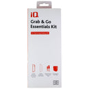 iQ Grab & Go Essentials Case, Screen & Charger for Galaxy A8 - Clear Case/Glass