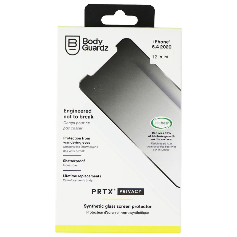 Bodyguardz PRTX Edge Privacy Screen Protector for for the iPhone 12 Mini