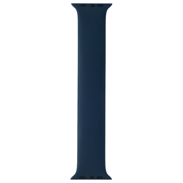 Apple (45mm) Solo Loop Band (Size 6) for Apple Watch 42/44/45mm - Abyss Blue