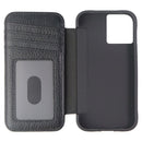 Case-Mate Tough Wallet Folio Case for Apple iPhone 12 Mini - Black Leather
