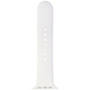 Apple Watch Sport Band Strap (S/M) 45/44/42mm - White (2nd Gen) / Adjusting Side