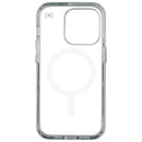 Speck Presidio Perfect Clear Case for MagSafe for iPhone 14 Pro - Silver/Clear