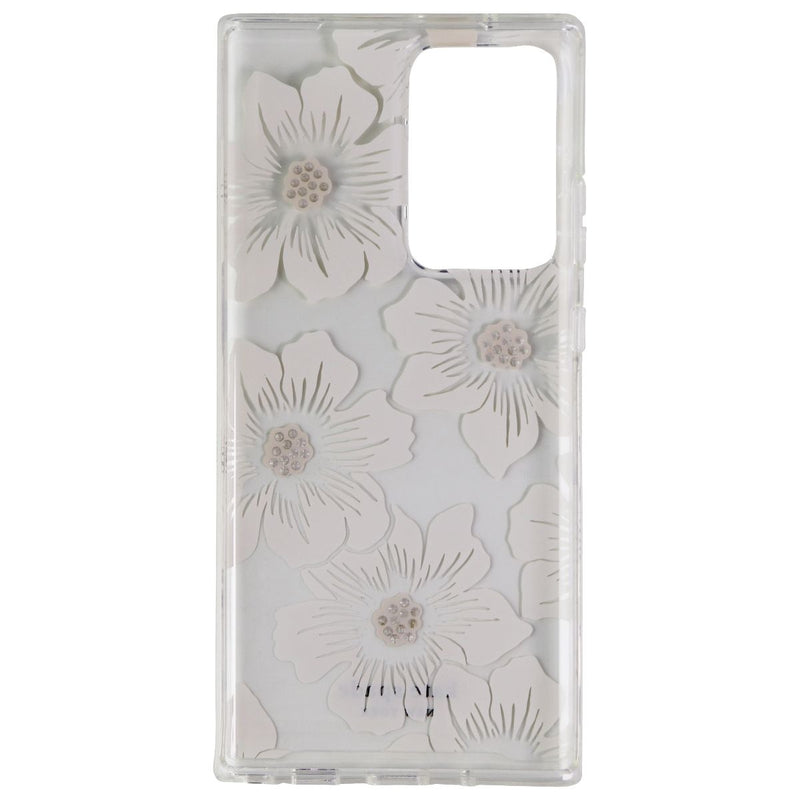 Kate Spade Hard Case for Galaxy Note20 Ultra & Ultra 5G - Hollyhock Clear Floral