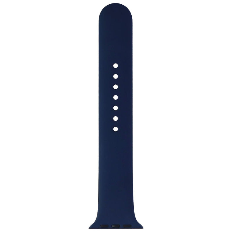 Apple (M/L) Replacement Adjusting Strap for Apple Watch 42/44/45mm - Abyss Blue