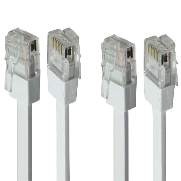 Google (6-Ft) Ethernet Cable RJ45 Gigabit Flat Network Cord - White (E212689)