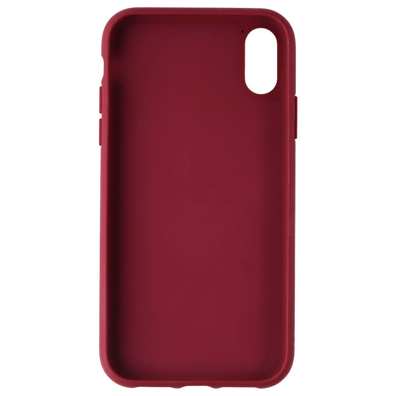 Adidas 3-Stripes Snap Case for Apple iPhone XR - Maroon Red