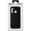 Verizon Rugged Case & Blue Light Screen Protector Bundle for Galaxy A21 - Black