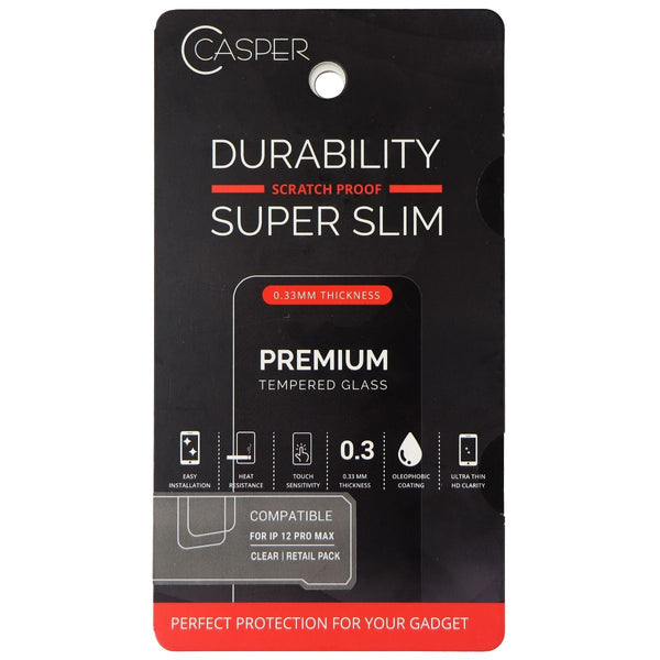 Casper Premium Tempered Glass Clear iPhone 12 Pro Max