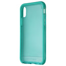 Tech21 Evo Check Series Flexible Gel Case for Apple iPhone Xs - Neon Aqua