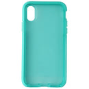 Tech21 Evo Check Series Flexible Gel Case for Apple iPhone Xs - Neon Aqua