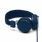 Urbanears Plattan Wired On Ear Headphones Indigo Blue