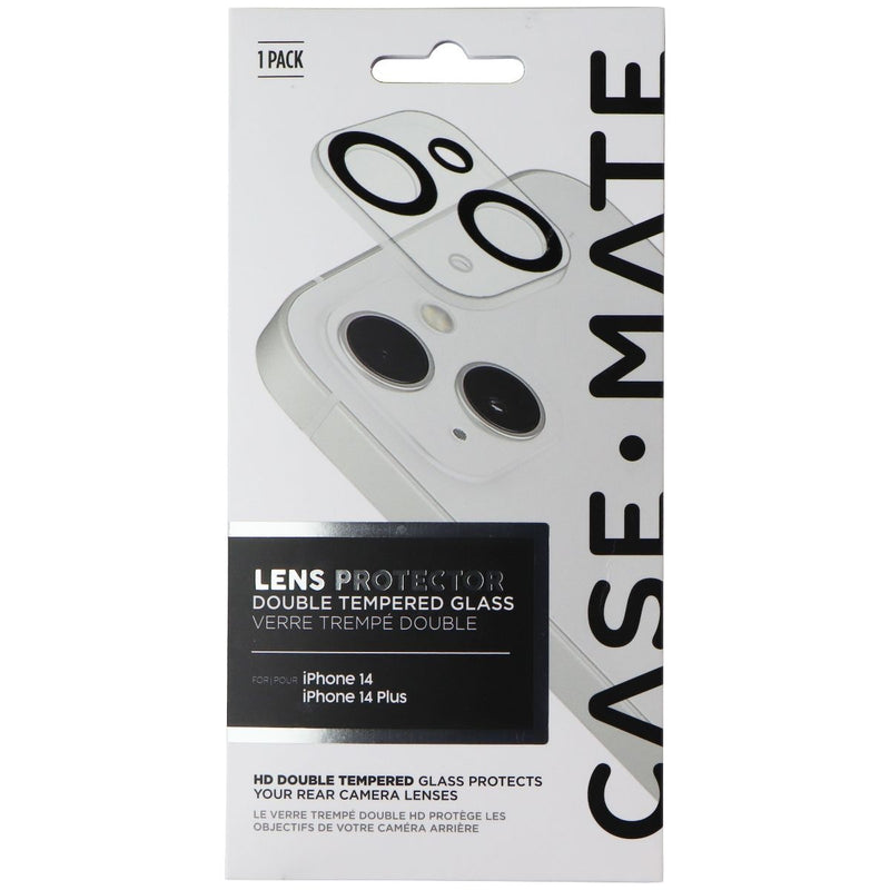 Case-Mate Double Tempered Glass Camera Lens Protector for iPhone 14/14 Plus
