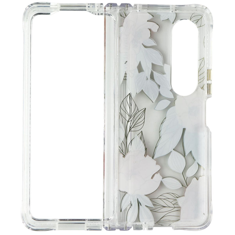 Case-Mate Elizabeth James Case for Samsung Galaxy Z Fold4 - Blooms in Bordeaux