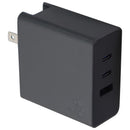 Nimble Wally 65W Fast 3-Port (USB + USB-C) Laptop Charger - Black