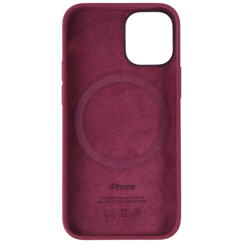Apple Silicone Case for MagSafe for iPhone 12 mini - Plum