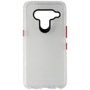 Nimbus9 Phantom 2 Series Flexible Gel Case for LG V50 ThinQ - Clear / Red