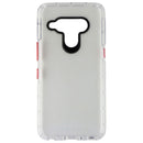 Nimbus9 Phantom 2 Series Flexible Gel Case for LG V50 ThinQ - Clear / Red