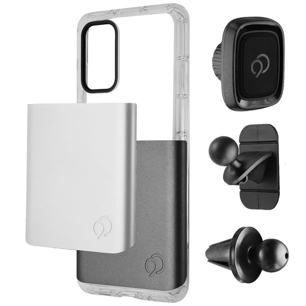 Nimbus9 Ghost 2 Pro Series Case for Samsung Galaxy S20 Plus 5G - Gray/White