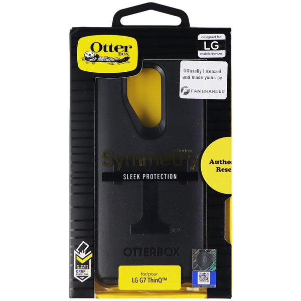 OtterBox Symmetry Series Case for LG G7 ThinQ - Black/Black UT Logo