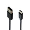 Motorola (3.3-Ft/1M) USB-C to USB Charge/Sync Cable - Black (S928C44359)