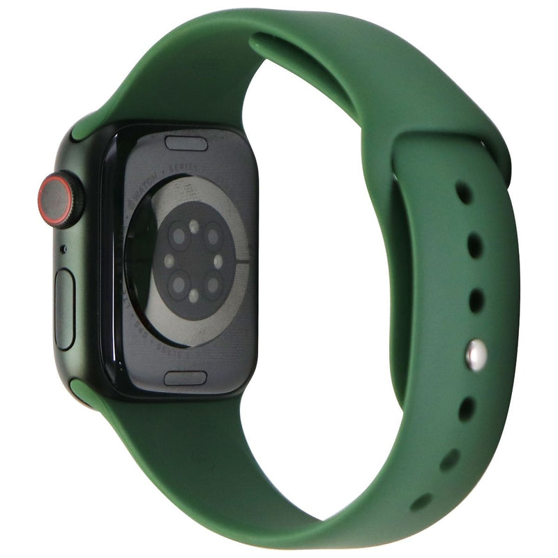 Apple Watch Series 7 (A2475) GPS + Cellular - 41mm Green Alu / Clover Sp Band
