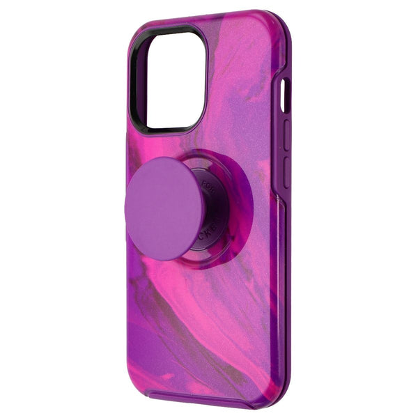 Otter + Pop Symmetry Series Hard Case for iPhone 13 Pro - Berry Flow