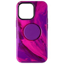 Otter + Pop Symmetry Series Hard Case for iPhone 13 Pro - Berry Flow