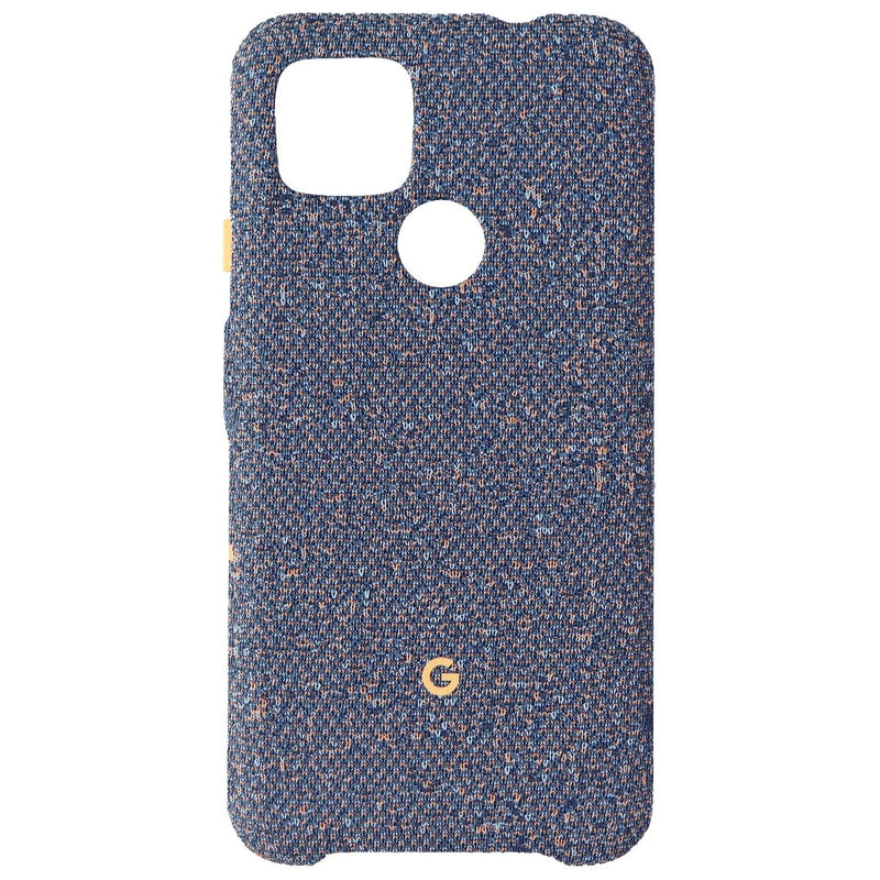 Google Official Fabric Case for Pixel 4a (5G) Smartphone - Blue Confetti