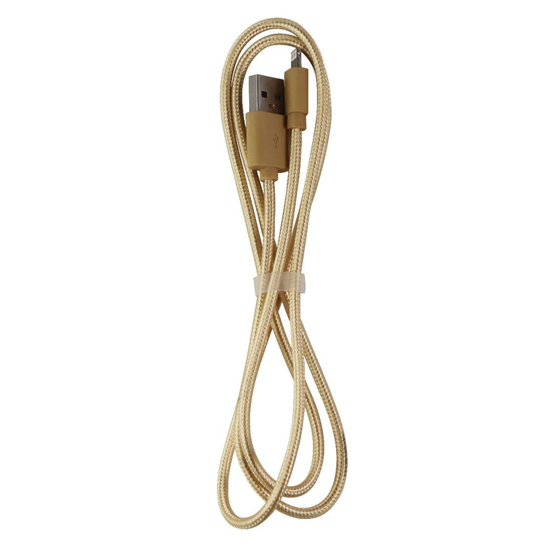 Braided (3.3-Foot) USB Charge and Sync Cable for Apple Devices - Gold
